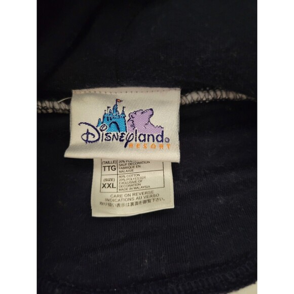 Disney Mickey Original 1955 Resort Charm Hoodie Women XXL Gray Zip Front - Picture 3 of 4